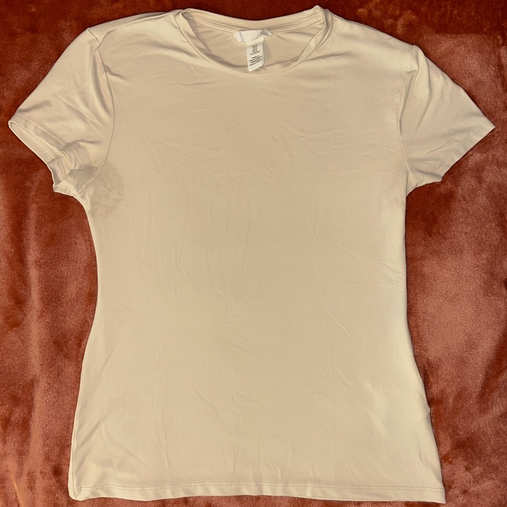 beige h&m top